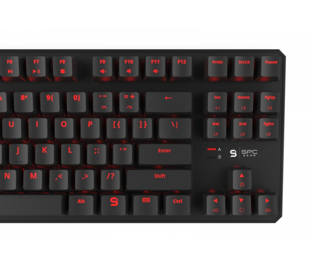 SPC Gear GK530 Cherry Red Tournament - 509474 - zdjęcie 6